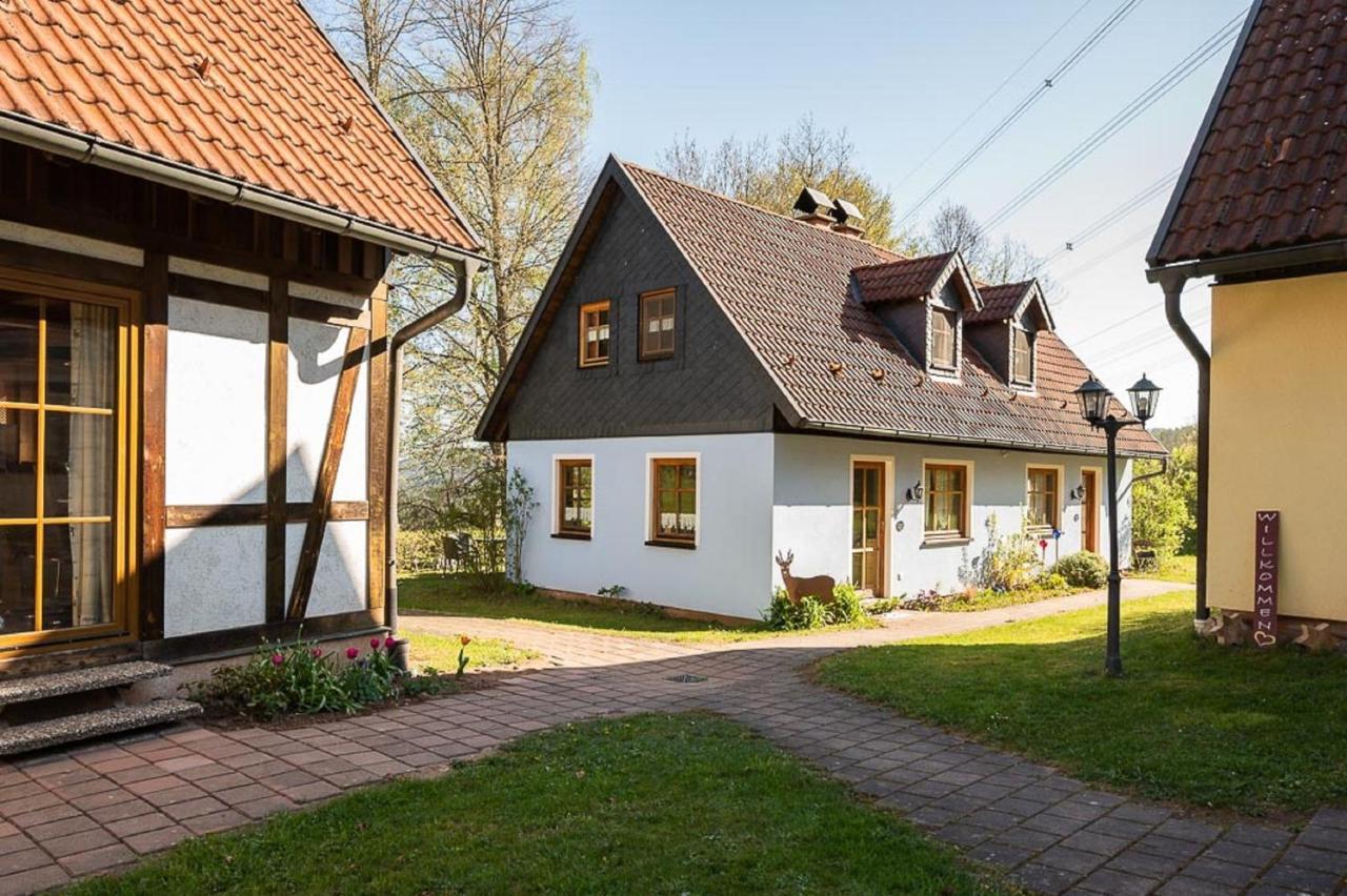 Ferienhaeuser Zur Schaeferei Mitwitz Exterior foto